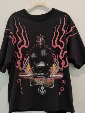 Disney Star Wars Darth Maul Black Graphic Tee - Men’s Star Wars Shirt NWT